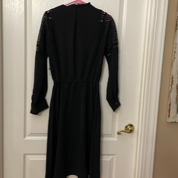 NWT Revolve BROCHU WALKER Rebekah DRESS Size XS black onyx - Picture 4 of 7
